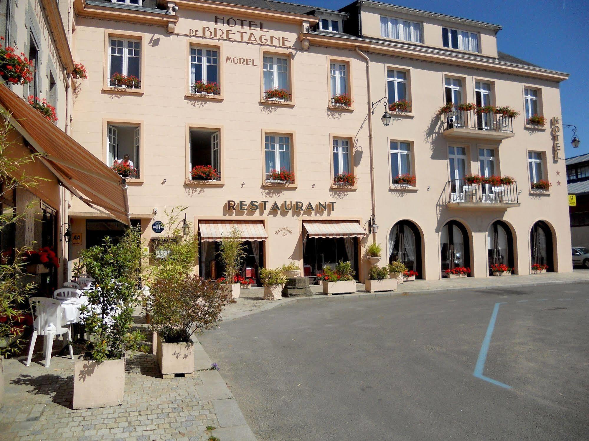 Hotel De Bretagne Dol Centre Ville - Hotel Et Restaurant Dol-de-Bretagne Exteriör bild