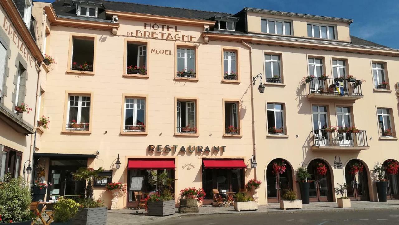 Hotel De Bretagne Dol Centre Ville - Hotel Et Restaurant Dol-de-Bretagne Exteriör bild